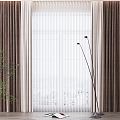 Modern Curtains 3d model