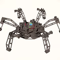 The six-legged robot uses an ig32 DC motor with a built-in encoder 3d model