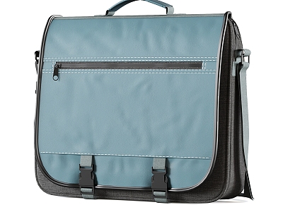 HAMA Blue Laptop Bag 3d model