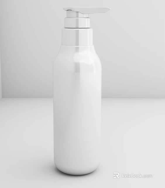 Modern Minimalist White Decorative Ornament Set With Sleek Design For Home Decor 3d model 