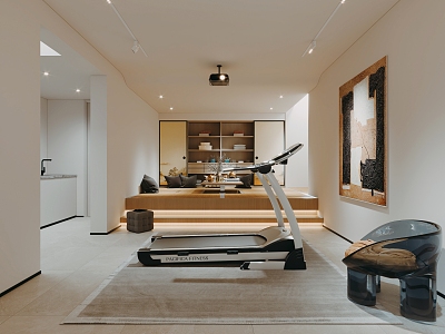 Japanese-style leisure room model