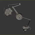 Medical Surgical Illumination Equipment With Adjustable Arm And Multiple Bulbs