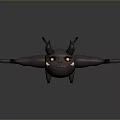 Fantasy Monster Character Design With Horns Wings Spikes And Claws 3D Render