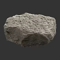 Natural Rough Stone Block With Textured Surface For Construction Projects