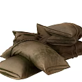 Jute Flour Bags Stacked And Scattered With Spilled Flour On Floor