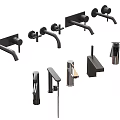 Modern faucet basin faucet sink faucet 3d model