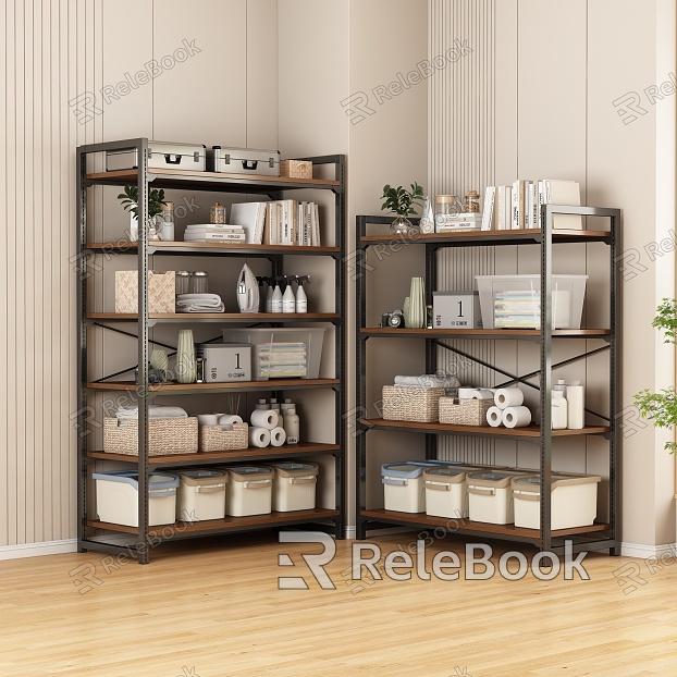 Modern Simple Storage Rack model