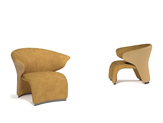 Leisure Chair 4 3d model