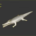 Crocodile Alligator Nile Crocodile carnivore reptile cold-blooded animal reptile 3d model