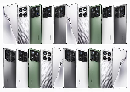 Modern Xiaomi Mobile Phone Xiaomi 15 Xiaomi 15Pro Xiaomi Mobile Phone Combination Apple Mobile Phone 3d model