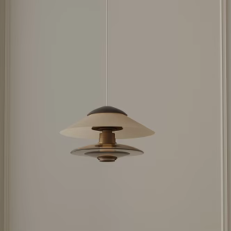 Modern chandelier 3d model