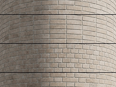 modern brick wall modern brick masonry 3d model