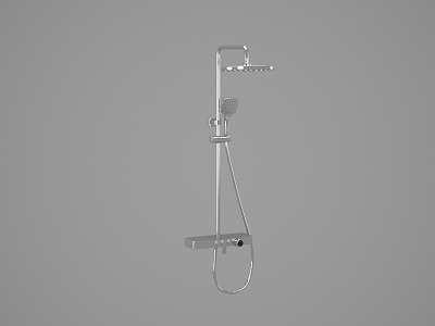 Large Shower Head Shower 3d model