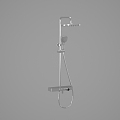 Large Shower Head Shower 3d model