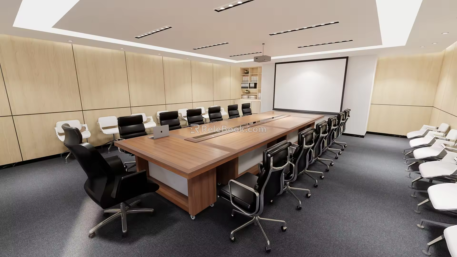 Modern Conference Room 3d model