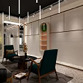 OUSHA Clothing Store Modern Glass Facade With Apparel Display And Decorative Elements