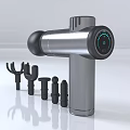 Professional Sports Equipment Massage Gun with Various Attachments for Fitness Recovery