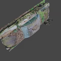 Abandoned car 3d model