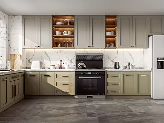 Modern Kitchen 3d model