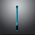 Professional Blue Hardware Tool Wrench With Black And Yellow Handle