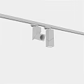 Modern Black Track Mounted Downlights And Spotlights With Sleek Design For Interior Lighting