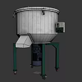 Color mixing machine mixing machine mixing machine factory equipment injection molding machinery equipment industrial equipment scene material 3d model