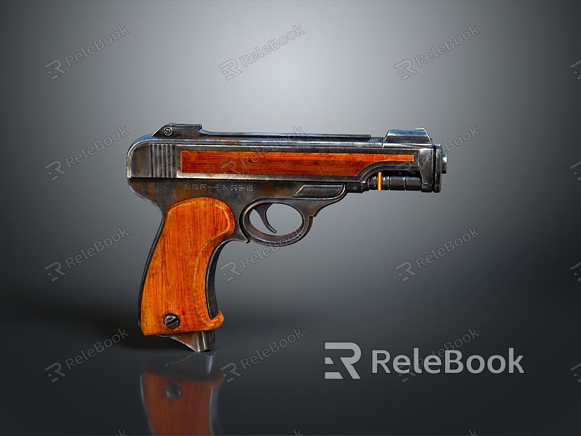 Pistol semi-automatic pistol automatic pistol modern weapon hot weapon hot weapon gun military model