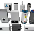 Various Daily Use Household Appliances with Water Heating Functions and Designs