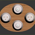Jar Salt Jar Seasoning Jar Porcelain Jar Realistic Container 3d model