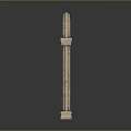 Classic Marble Archway Design With Decorative Columns And Ornate Carvings