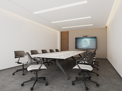 Modern small conference room model