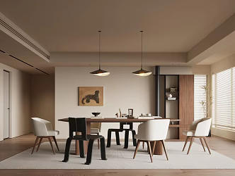 Modern Restaurant 3d model