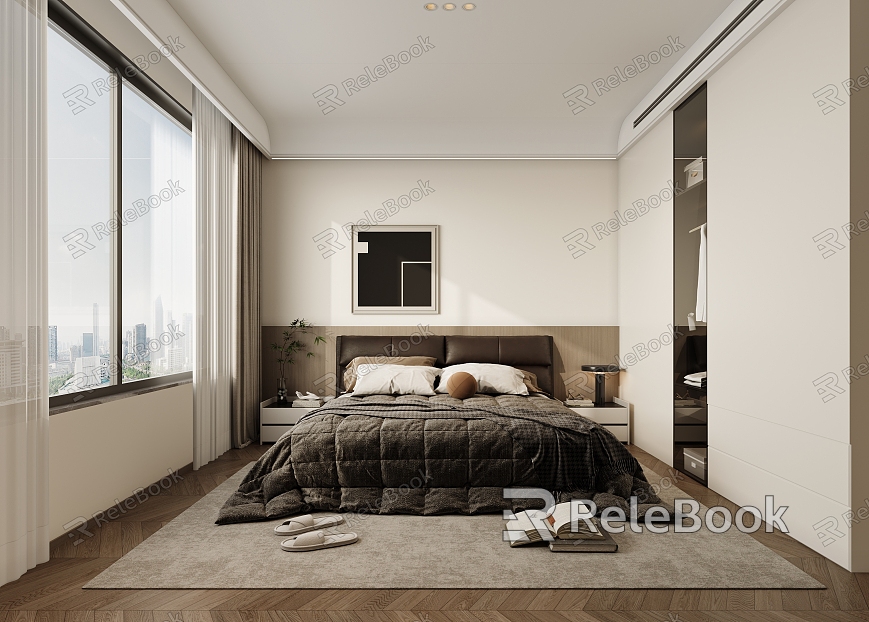 Modern Bedroom model