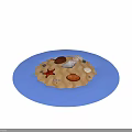 Natural Beach Sand Scene With Colorful Starfish Various Seashells And Stones