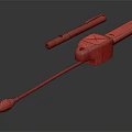 Modern gas detection instrument gas detection 3d model