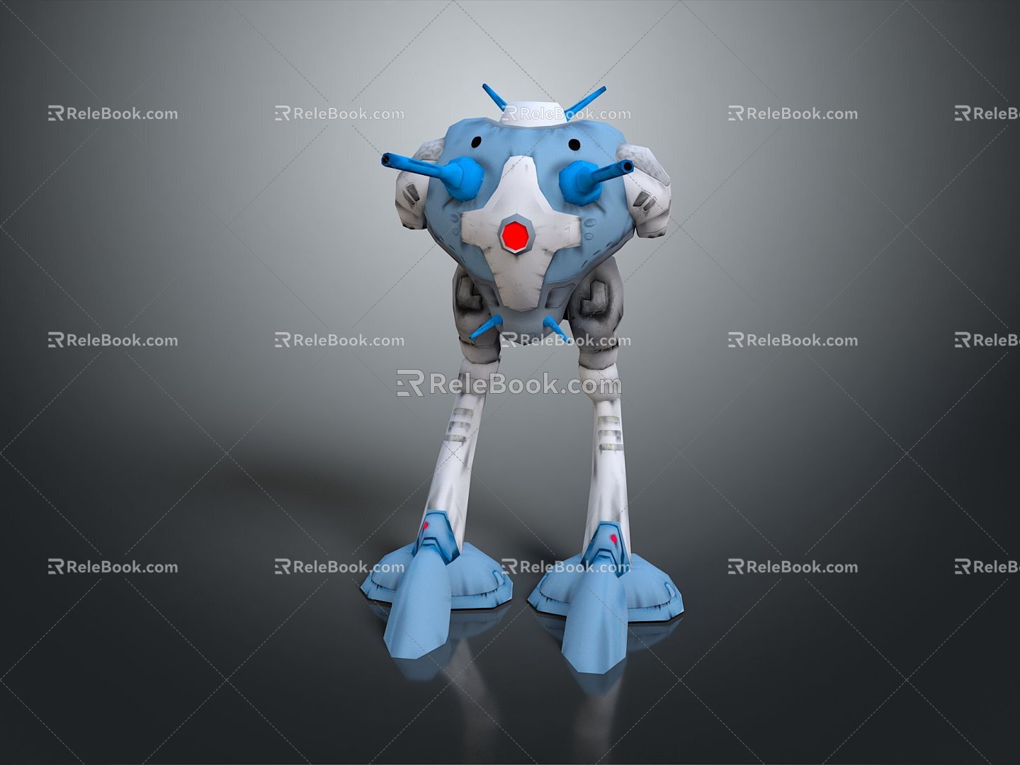 Mech Warrior Mech Soldier Machine Battlearm Mechanical Battlearm Machine Fighter Robot 3d model