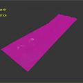 Mechanical Equipment With Circular Components On Long Textured Base
