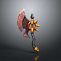 Cold weapons Sword Axe Hook Fork Spear Trident Melee Weapon Military 3d model