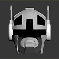 Sci-Fi Helmet Alien Helmet High Tech Helmet Game Helmet 3d model