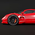 Pagani Super Run Utopia 3d model