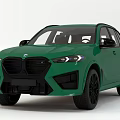 Green Sporty SUV With Modern Exterior Black Grille And Stylish Black Wheels