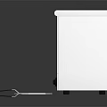 Electric Countertop Oven With Two Tiered Racks Heating Elements Transparent Door And Grill Accessories