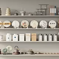 New Chinese Tea Set 3d model