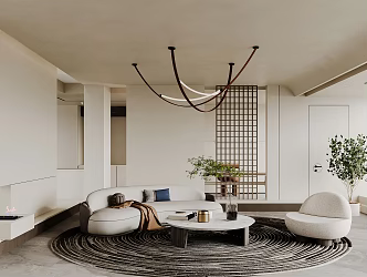 The Silent Living Room 3d model