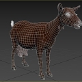 Modern Murocia Goat Animal Creatures 3d model