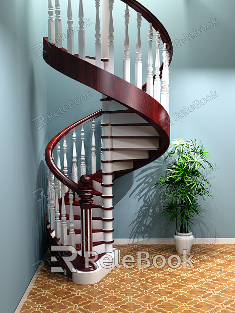 Jane Europe revolving staircase model