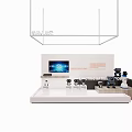 Modern Booth Technology Booth 3d model