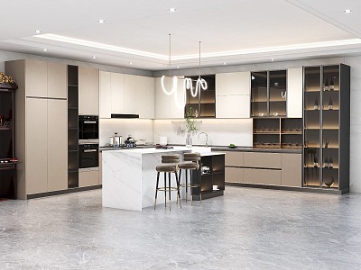 Light Luxury Kitchen model