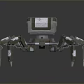Advanced Mechanical Robot Spider With Metallic Structure And Multi Legged Design 3d model