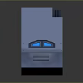 Modern CD player AV player AV player 3d model